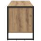 Preview: Schuhschrank Kunsthandwerk Eiche 60 x 35 x 44 cm Holzwerkstoff