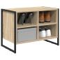 Preview: Schuhschrank mit Speicher Sonoma 60 x 35 x 44 cm Holzwerkstoff