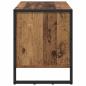 Preview: Schuhschrank mit Speicher Altholz 60 x 35 x 44 cm Holzwerkstoff