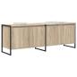 Preview: TV-Schränk 140 x 36 x 49,5 cm Sonoma Holzwerkstoff