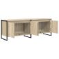 Preview: TV-Schränk 140 x 36 x 49,5 cm Sonoma Holzwerkstoff