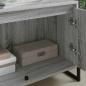 Preview: TV-Schränk 140 x 36 x 49,5 cm Graues Sonoma Holzwerkstoff