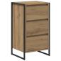Preview: Sideboard Kunsthandwerk Eiche 42 x 36 x 75,5 cm Holzwerkstoff