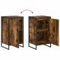 Preview: Sideboard Raucharbe 43 x 36 x 75,5 cm Holzwerkstoff
