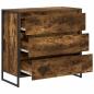 Preview: Sideboard Raucharbe 79 x 36 x 75.5 cm Holzwerkstoff