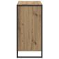 Preview: Sideboard Kunsthandwerk Eiche 79 x 36 x 75.5 cm Holzwerkstoff