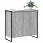 Preview: Seitenschrank Graues Sonoma 79 x 36 x 75 cm Holzwerkstoff