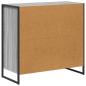Preview: Seitenschrank Graues Sonoma 79 x 36 x 75 cm Holzwerkstoff