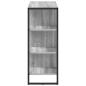 Preview: Seitenschrank Graues Sonoma 96,5 x 30 x 75 cm Holzwerkstoff