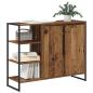 Preview: Seitenschrank Altholz 96,5 x 30 x 75 cm Holzwerkstoff