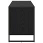 Preview: TV-Schränk Schwarz Eichen-Optik 100 x 36 x 49.5 cm
