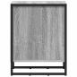 Preview: Nachttisch Graues Sonoma 39,5 x 30 x 50 cm Holzwerkstoff