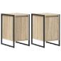 Preview: Nachttisch 2 pcs Sonoma 39,5 x 30 x 50 cm Holzwerkstoff