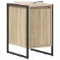 Preview: Nachttisch 2 pcs Sonoma 39,5 x 30 x 50 cm Holzwerkstoff