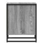 Preview: Nachttisch Graues Sonoma 39,5 x 30 x 50 cm Holzwerkstoff