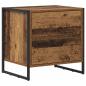 Preview: Nachttisch Altholz 50 x 39,5 x 50 cm Holzwerkstoff