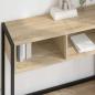 Preview: Beistelltisch Sonoma 100 x 36 x 75 cm Holzwerkstoff