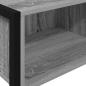 Preview: Beistelltisch Graues Sonoma 100 x 36 x 75 cm Holzwerkstoff