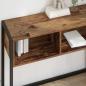 Preview: Beistelltisch Altholz 100 x 36 x 75 cm Holzwerkstoff