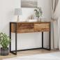 Preview: ARDEBO.de - Beistelltisch Altholz 100 x 36 x 75 cm Holzwerkstoff