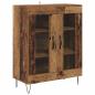 Preview: Sideboard Altholz 69,5 x 34 x 90 cm Holzwerkstoff