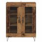 Preview: Sideboard Altholz 69,5 x 34 x 90 cm Holzwerkstoff