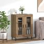 Preview: ARDEBO.de - Sideboard Artisan-Eiche 69,5 x 34 x 90 cm Holzwerkstoff