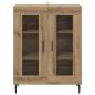 Preview: Sideboard Artisan-Eiche 69,5 x 34 x 90 cm Holzwerkstoff