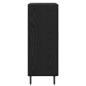 Preview: Sideboard Schwarz Eichen-Optik 69,5 x 34 x 90 cm Holzwerkstoff