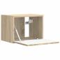 Preview: TV-Wandschrank Sonoma 60 x 31 x 29,5 cm Holzwerkstoff