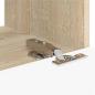 Preview: TV-Wandschrank 2 pcs Sonoma 60 x 31 x 29,5 cm Holzwerkstoff