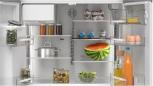 Preview: Bosch KFD96APEA Serie 6 Stand Kühl-Gefrierkombination, 90,5 cm breit, 574 L, Full No Frost, Eis-/Wasserspender, Wassertank, EcoMode, Home Connect, Gebürsteter Stahl AntiFingerprint