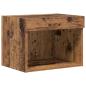 Preview: TV-Wandregale 4 pcs Altholz 30,5 x 30 x 60 cm Holzwerkstoff