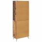 Preview: Highboard Wandmontiert Altholz 69,5 x 34 x 180 cm Holzwerkstoff