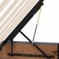 Preview: Aufbewahrungsbett mit Matratze Dunkelgrau 200 x 200 cm Samt