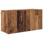 Preview: TV-Wandmöbel Wandmontiert 5 pcs Altholz Holzwerkstoff