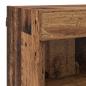 Preview: TV-Wandmöbel mit LED-Lichtleisten 6 pcs Altholz Holzwerkstoff