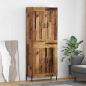 Preview: ARDEBO.de - Highboard 2 pcs Altholz Holzwerkstoff