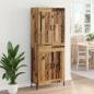 Preview: Highboard 2 pcs Altholz Holzwerkstoff