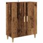 Preview: Highboard Altholz 69,5 x 32,5 x 180 cm Holzwerkstoff