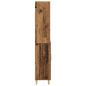Preview: Highboard Altholz 69,5 x 32,5 x 180 cm Holzwerkstoff
