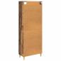 Preview: Highboard Altholz 69,5 x 32,5 x 180 cm Holzwerkstoff