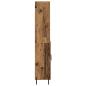 Preview: Highboard Altholz 69,5 x 32,5 x 180 cm Holzwerkstoff