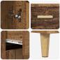 Preview: Highboard Altholz 69,5 x 34 x 180 cm Holzwerkstoff