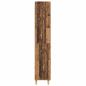 Preview: Highboard Altholz 69,5 x 34 x 180 cm Holzwerkstoff