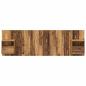 Preview: Kopfteil mit Schrank mit Schubladen 3 pcs Altholz Holzwerkstoff