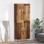 Preview: ARDEBO.de - Highboard Altholz 69,5 x 34 x 180 cm Holzwerkstoff