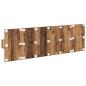 Preview: Kopfteil mit Schrank mit Schubladen 3 pcs Altholz Holzwerkstoff