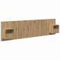 Preview: Kopfteil mit Schrank 3 pcs Artisan-Eiche Holzwerkstoff