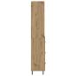 Preview: Highboard mit Schubladen Artisan-Eiche 69,5 x 34 x 180 cm